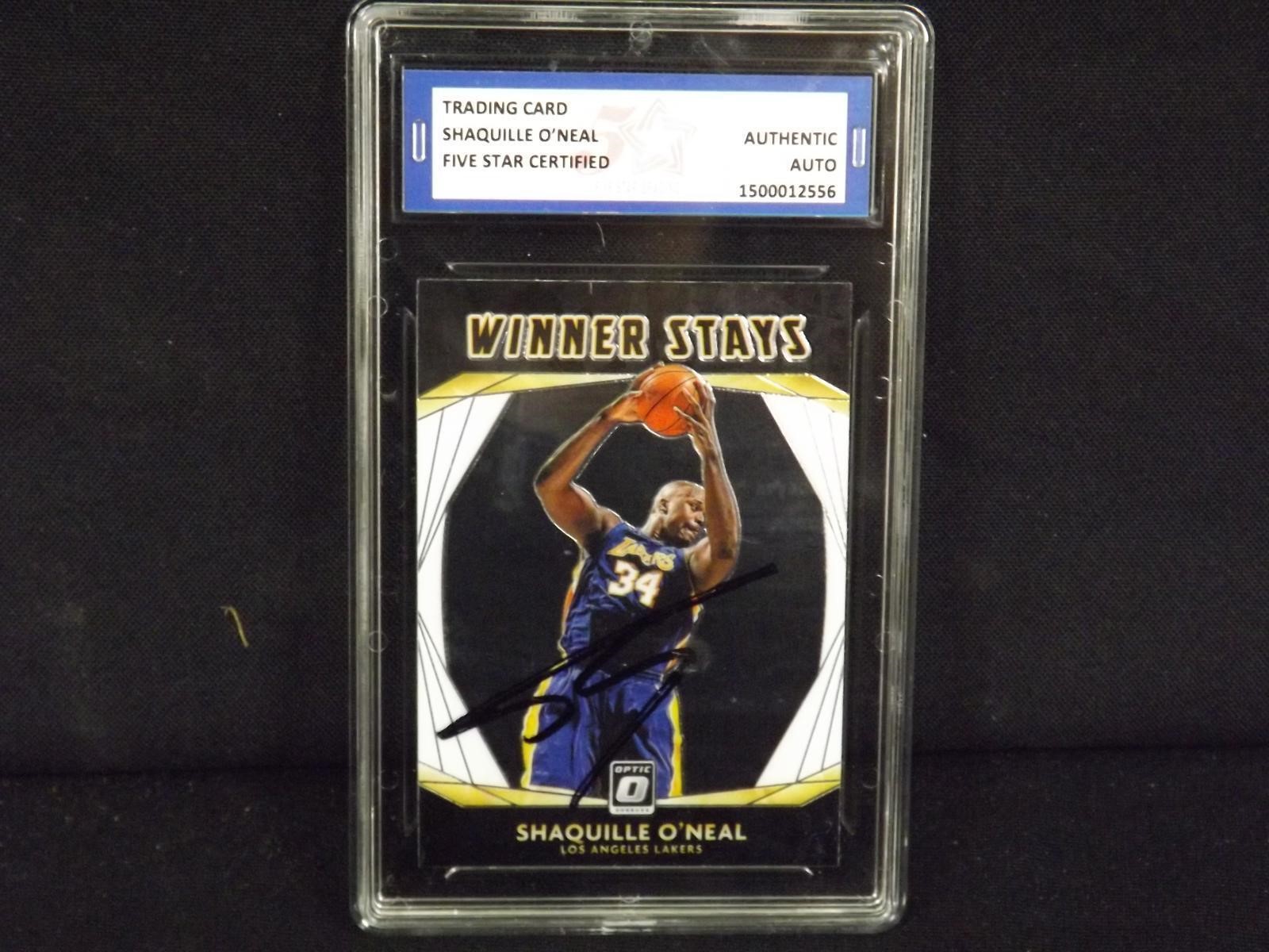 2020-21 OPTIC SHAQUILLE O'NEAL AUTOGRAPH FSG