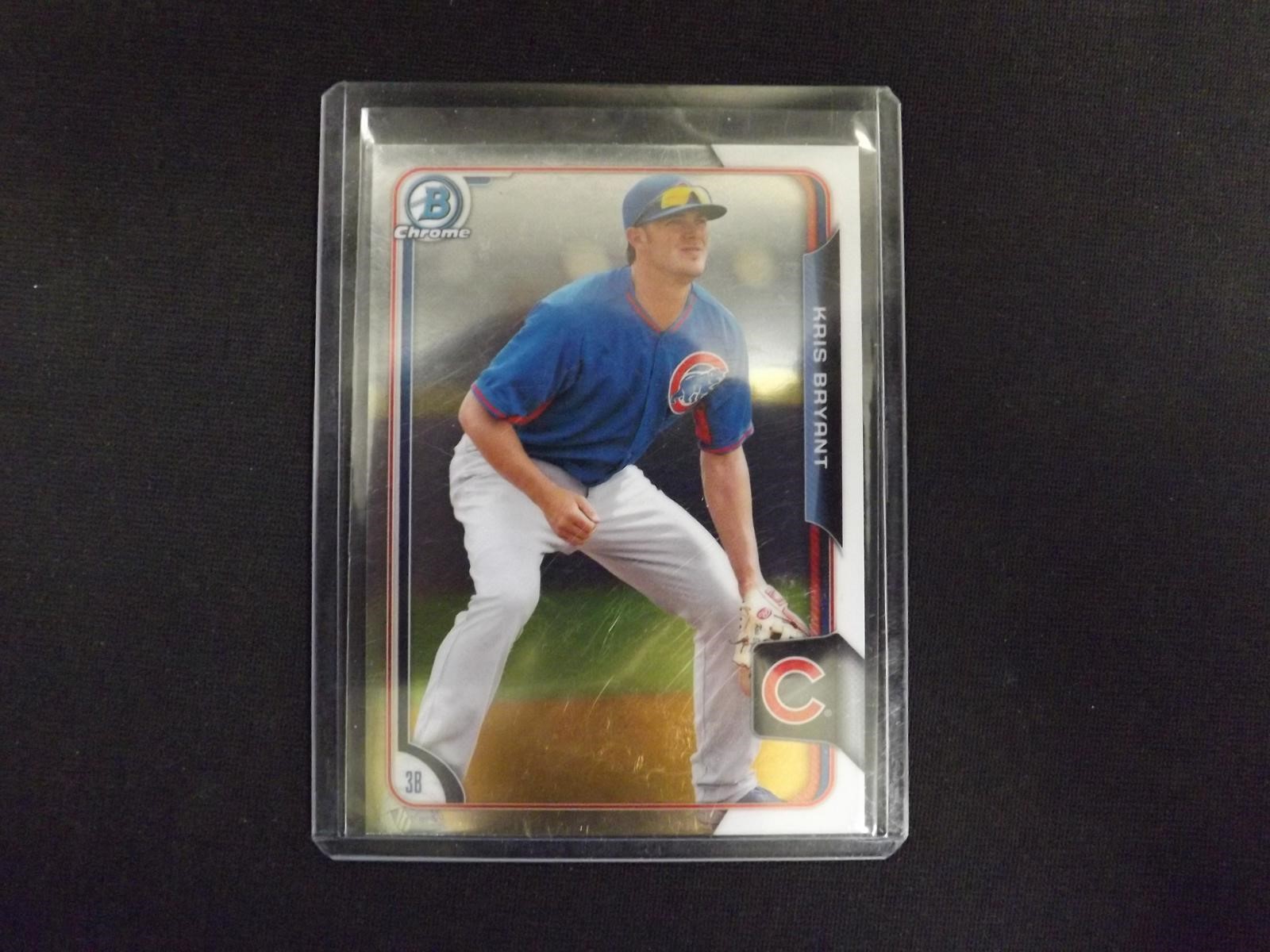 2015 BOWMAN CHROME KRIS BRYANT ROOKIE CARD