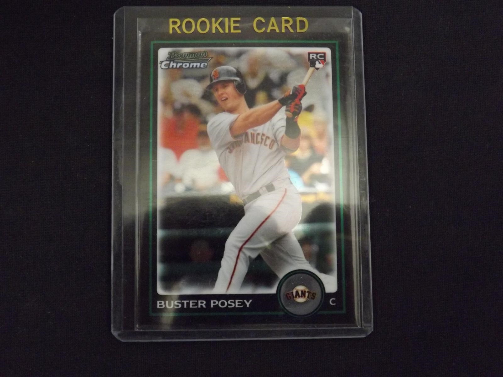 2010 BOWMAN CHROME BUSTER POSEY ROOKIE