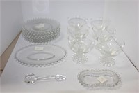 16 PIECES CANDLEWICK GLASS