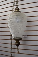 Textured Glass Pendant Lamp