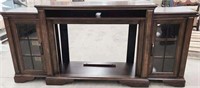 New Media Console, 30.5" H X 75" L, Dark Brown