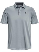 Under Armour Small Harbor Blue Tech Polo