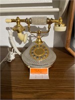 French Crystal Telephone