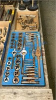 TAP AND DIE SET AND PIECES