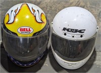 (JL) Bike helmets, unknown sizes
