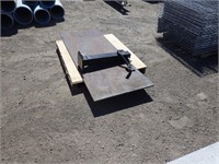 Metal Plate & Trailer Jack