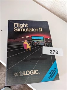 Flight Simulator II Computer Game