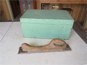 Auto Body Tool and Wooden Box