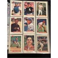 1992 Bowman Baseball Near Set 678/702 Cards