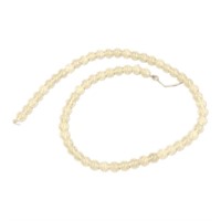 Natural White Jade 6mm 15 Inch Bead Strand