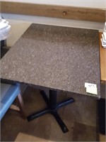 stone top table 30 x 24"