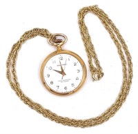 Swiss Daniel Perret Open Face Pocket Watch