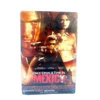 Once Upon A Time In Mexico Movie poster tin,