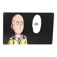 One Punch OK tin, 8x12, come in protective sheet