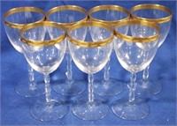 7 Fostoria St Regis Water Goblets