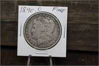 1890-O Silver Morgan Dollar