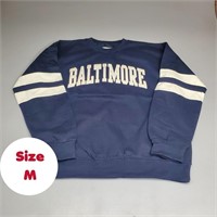 NEW YORK POPULAR Baltimore Pullover Sweatshirt M
