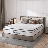 12 Inch King Mattress in a Box  Hybrid