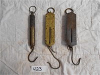 3 Hanging Scales