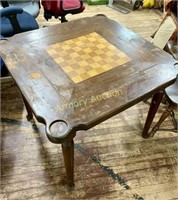 WOODEN GAME TABLE