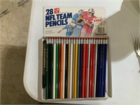 NFL team pencils faber castell - vintage