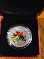 2014 Canadian Scarlet Tanager Coin