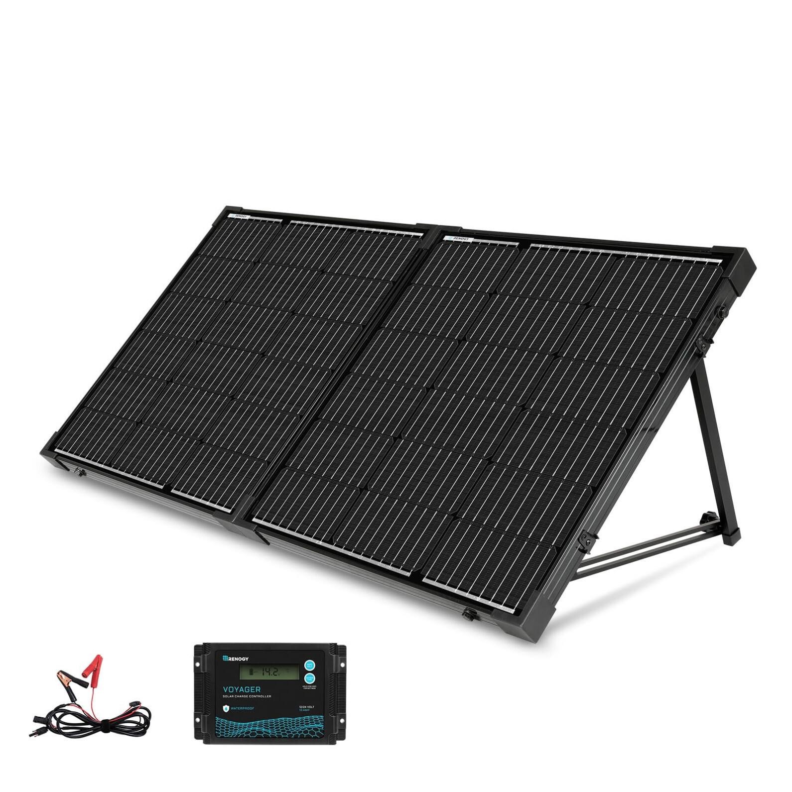 Renogy 100 Watt 12 Volt Portable Solar Panel with