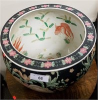 Large Asian Pot, 14'' T x 17"W
