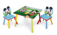Disney Mickey Mouse Table and Chair, 3-Piece Set