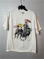 Vintage The Beatles Raining Band Shirt Large