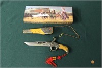 HUNTING KNIFE WITH PISTOL RELIEF, STAINLESS