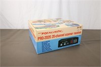 Vintage Realistic Pro-2020 20 Channel Scanner