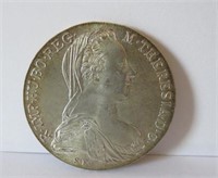 1780 AUSTRIA SILVER MARIA THERESA THALER