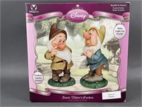 Bashful and Sneezy Garden Statues Snow White Set