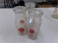 3 Cream O Weber bottles