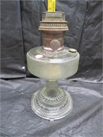 Antique Aladdin Moonstone Oil Lamp 12&1/4"