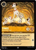 Lorcana: Pongo - Determined Father * Super Rare