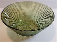 Avocado Green Serving Bowl Soreno Pattern