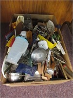 Large Variety of Vintage Cooking Utensils and