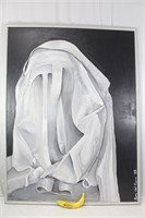 Orig. 1988 Jerry del Fierro "Ghost Robe" Painting