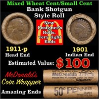 Small Cent Mixed Roll Orig Brandt McDonalds Wrappe