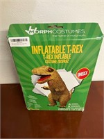 INFLATABLE T REX COSTUME CHILDS SIZE FITS MOST