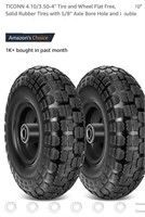 10" Solid Rubber Tires