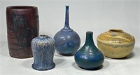 Group of Artist Signed Art Pottery