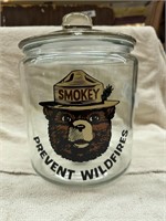 SMOKEY THE BEAR COOKIE JAR