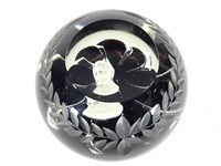A. Lincoln Sulphide Paperweight Toney's Art Glass