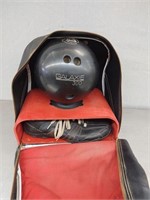 Bowling Ball, Bag and Shoes