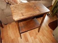 Oak End Table