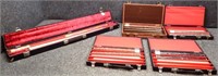 (5) Pool Cue Sticks / Billiards with Cases